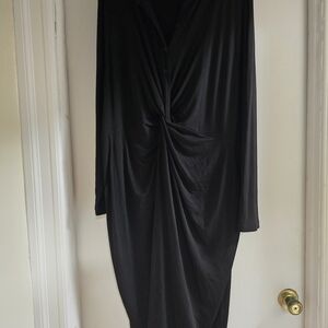 Torrid Black Long Sleeve Dress
